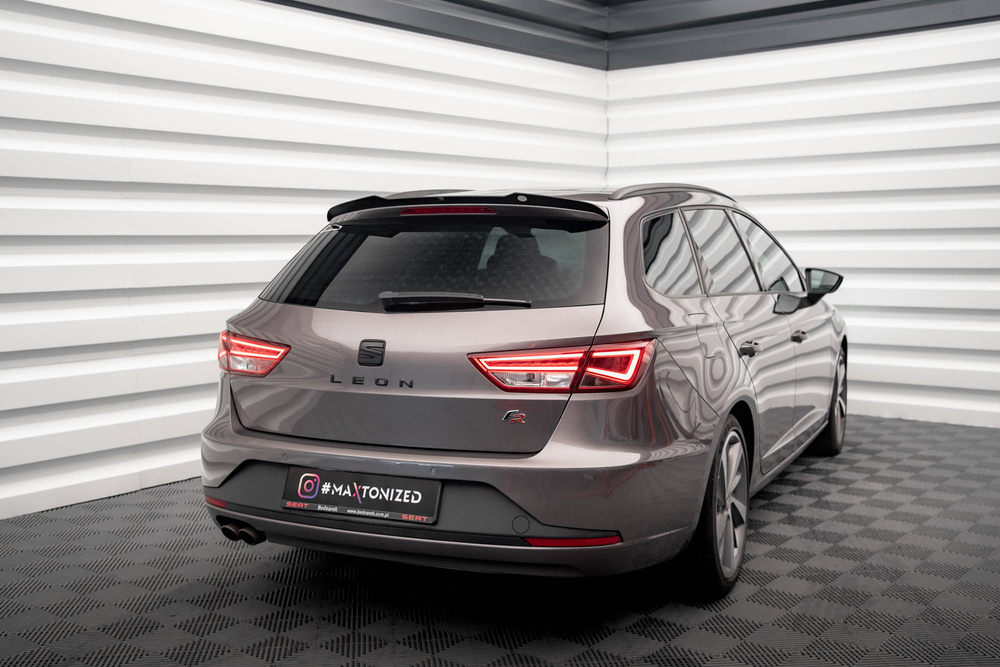 Maxton Design SEAT LEON FR Estate Spoiler Extension - Gloss (Mk3 2012-2020) 1 Maxton Design SEAT LEON FR Estate Spoiler Extension - Gloss (Mk3 2012-2020)