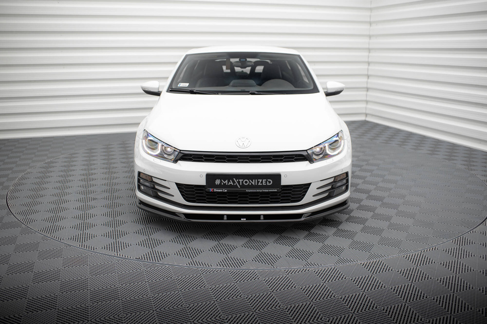 Maxton Design VW Scirocco Front Lip V1 - Gloss (Mk3 Facelift 2014-2017) 3 Maxton Design VW Scirocco Front Lip V1 - Gloss (Mk3 Facelift 2014-2017) - Image 3