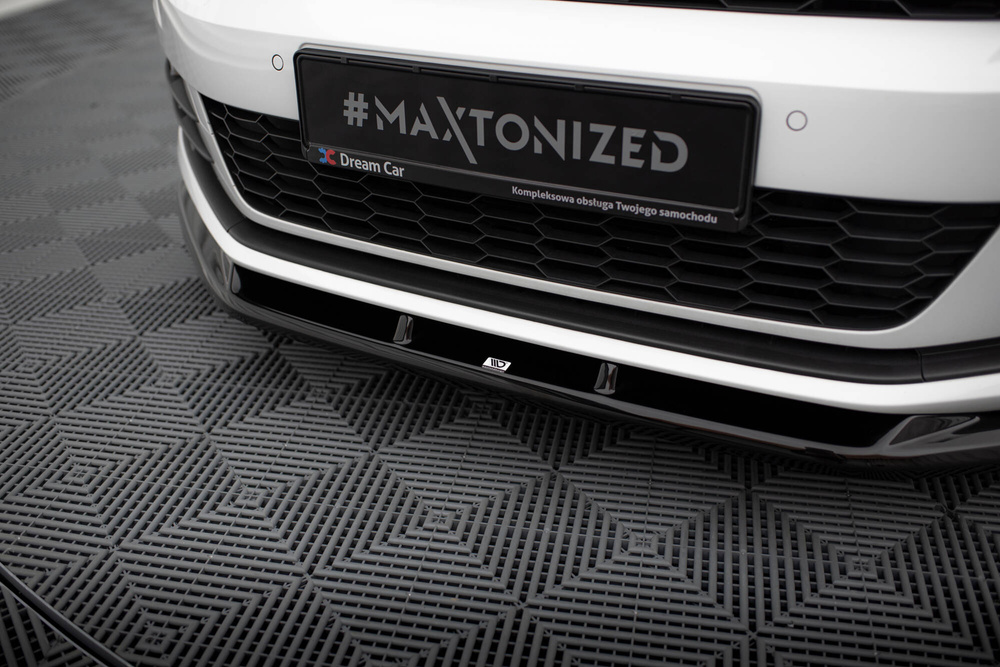 Maxton Design VW Scirocco Front Lip V1 - Gloss (Mk3 Facelift 2014-2017) 4 Maxton Design VW Scirocco Front Lip V1 - Gloss (Mk3 Facelift 2014-2017) - Image 4
