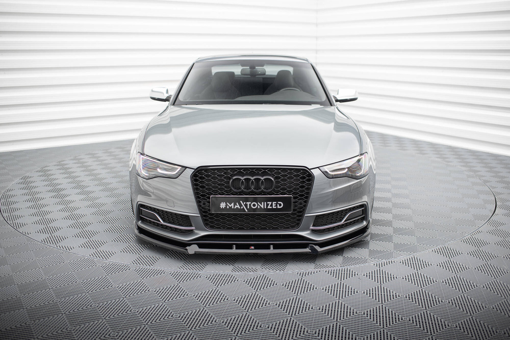 Maxton Design Audi A5 S-Line Front Lip V3 - Gloss (8T Facelift 2011-2016) 3 Maxton Design Audi A5 S-Line Front Lip V3 - Gloss (8T Facelift 2011-2016) - Image 3