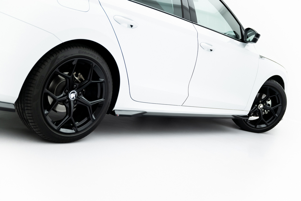 Maxton Design Skoda Octavia Sportline / VRS Side Skirt Extensions V1 - Gloss (Mk4.5 2024+) 8 Maxton Design Skoda Octavia Sportline / VRS Side Skirt Extensions V1 - Gloss (Mk4.5 2024+) - Image 8