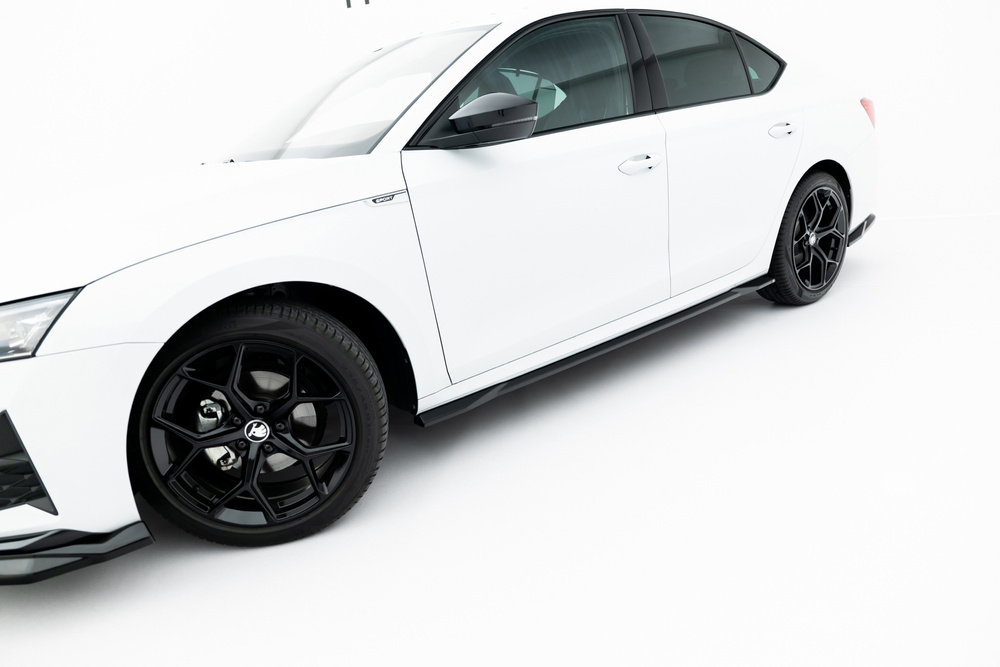 Maxton Design Skoda Octavia Sportline / VRS Side Skirt Extensions V1 - Gloss (Mk4.5 2024+) 9 Maxton Design Skoda Octavia Sportline / VRS Side Skirt Extensions V1 - Gloss (Mk4.5 2024+) - Image 9
