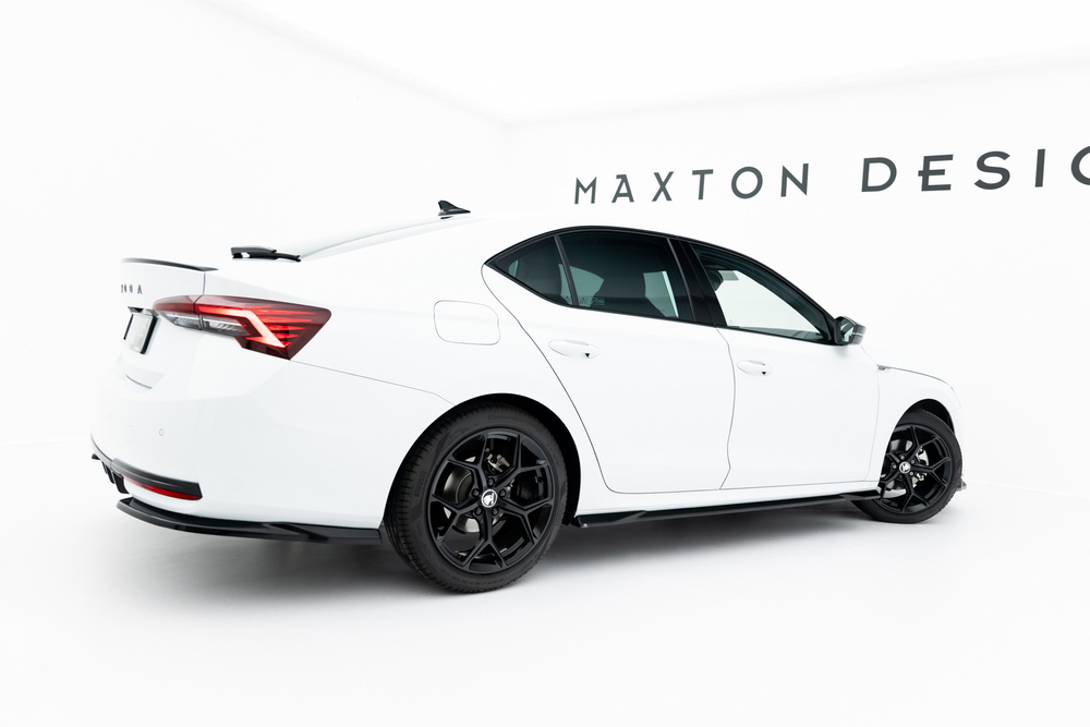 Maxton Design Skoda Octavia Sportline / VRS Side Skirt Extensions V1 - Gloss (Mk4.5 2024+) 6 Maxton Design Skoda Octavia Sportline / VRS Side Skirt Extensions V1 - Gloss (Mk4.5 2024+) - Image 6