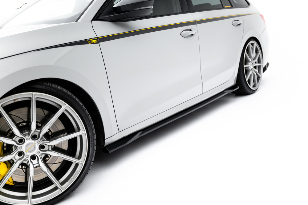 Maxton Design Skoda Octavia Sportline / VRS Side Skirt Extensions V1 - Gloss (Mk4.5 2024+) 3 Maxton Design Skoda Octavia Sportline / VRS Side Skirt Extensions V1 - Gloss (Mk4.5 2024+) - Image 3