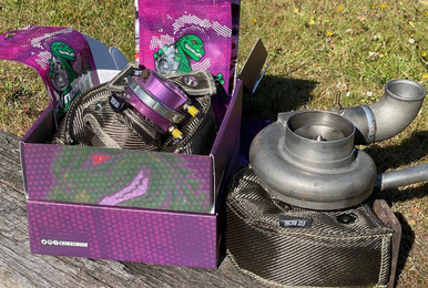Exoracing External Wastegate Blanket Titanium or Carbon 9 Exoracing External Wastegate Blanket Titanium or Carbon - Image 9