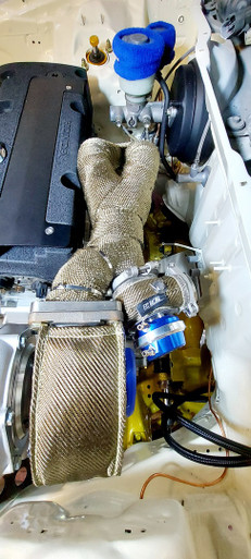 Exoracing External Wastegate Blanket Titanium or Carbon 10 Exoracing External Wastegate Blanket Titanium or Carbon - Image 10