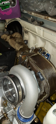 Exoracing External Wastegate Blanket Titanium or Carbon 8 Exoracing External Wastegate Blanket Titanium or Carbon - Image 8