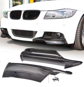 BMW 3 Series E90 Msport Spats - Carbon Fiber (2005-2008)
