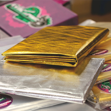Exoracing Gold and Silver Heat Reflective Sheet 1m x 1.2m 5 Exoracing Gold and Silver Heat Reflective Sheet 1m x 1.2m - Image 5