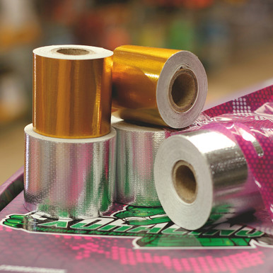 Exoracing Gold and Silver Heat Reflective Tape 7 Exoracing Gold and Silver Heat Reflective Tape - Image 7