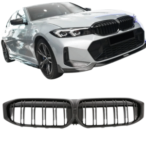 BMW G20 LCI Black Grilles - Twin Fin (2023+)