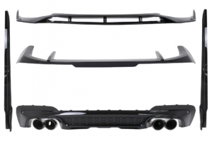 Black Knight BMW X3 Msport Kit & Tips - Gloss - (G01 2018-2021)