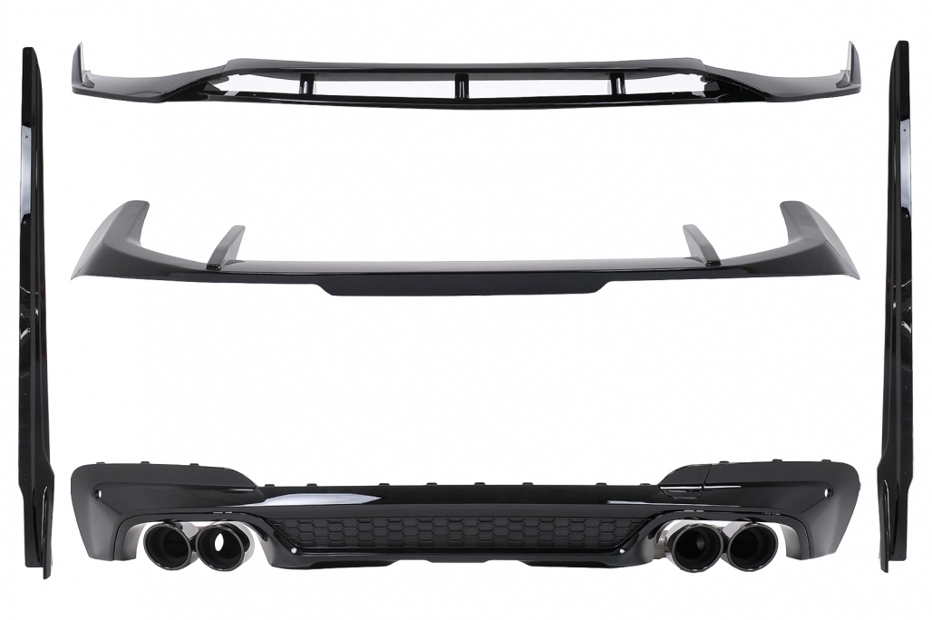 Black Knight BMW X3 Msport Kit & Tips - Gloss - (G01 2018-2021) 1 Black Knight BMW X3 Msport Kit - Gloss - (G01 2018-2021)