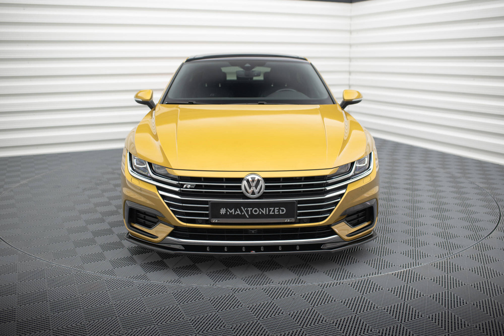 Maxton Design VW Arteon R-Line Front Splitter V3- Gloss (Mk1 2017-2020) 3 Maxton Design VW Arteon R-Line Front Splitter V3- Gloss (Mk1 2017-2020) - Image 3