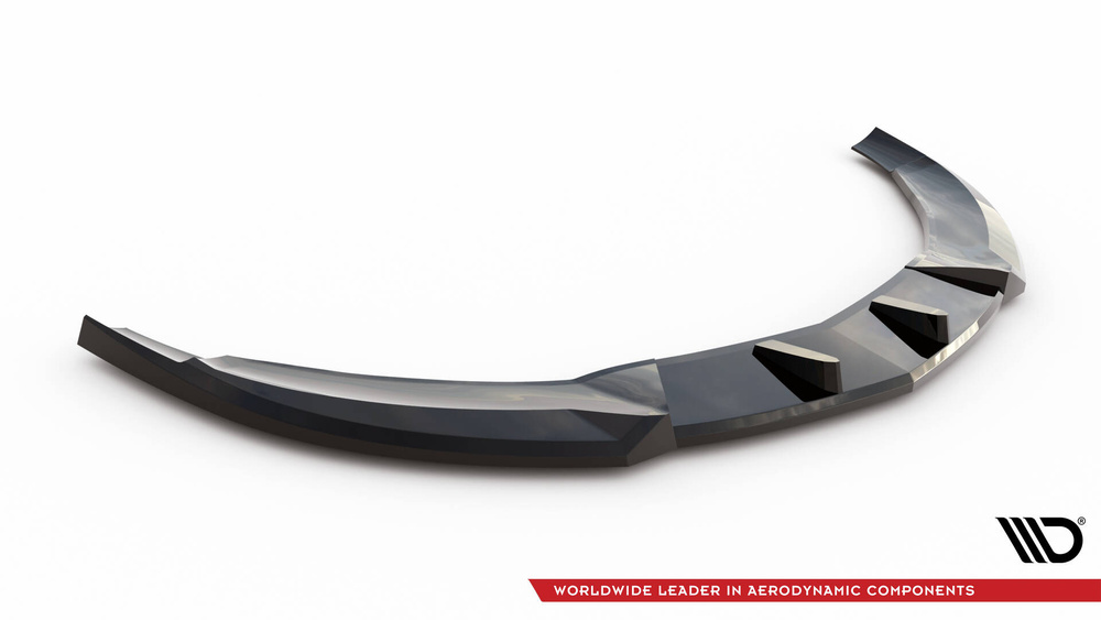 Maxton Design Mercedes CLA AMG-Line Front Lip - Gloss (C117 2013-2017) 2 Maxton Design Mercedes CLA AMG-Line Front Lip - Gloss (C117 2013-2017) - Image 2