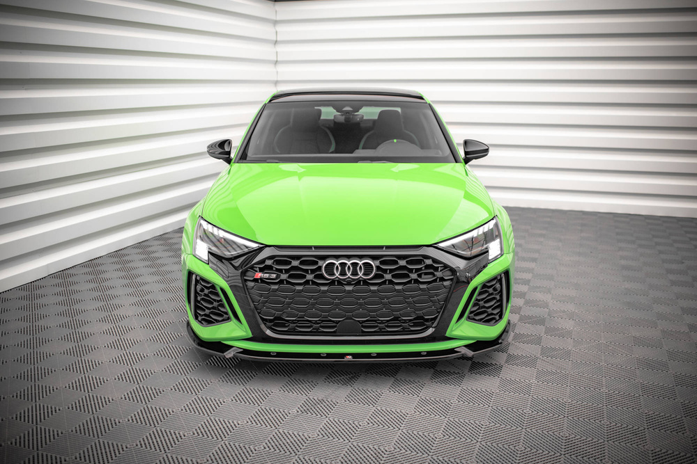 Maxton Design Audi A3 RS3 Front Splitter - Gloss v1 (8Y 2020-2024) 7 Maxton Design Audi A3 RS3 Front Splitter - Gloss v1 (8Y 2020-2024) - Image 7