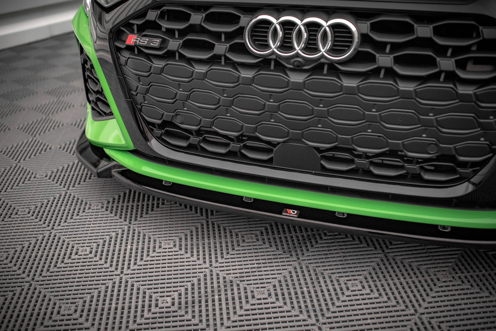 Maxton Design Audi A3 RS3 Front Splitter - Gloss v1 (8Y 2020-2024) 8 Maxton Design Audi A3 RS3 Front Splitter - Gloss v1 (8Y 2020-2024) - Image 8
