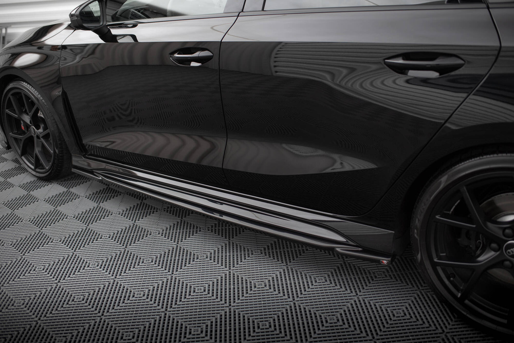 Maxton Design Audi A3 RS3 Side Skirt Extensions - Gloss v1 (8Y 2020-2024) 7 Maxton Design Audi A3 RS3 Side Skirt Extensions - Gloss v1 (8Y 2020-2024) - Image 7