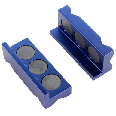 Exoracing Magnetic AN Vice Jaws 6061 Billet Aluminium 4 Exoracing Magnetic AN Vice Jaws 6061 Billet Aluminium - Image 4