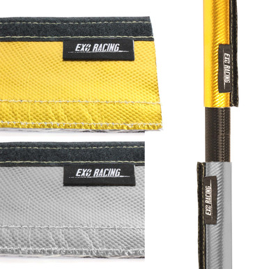 Exoracing Gold and Silver Velcro Heat Sleeve 0.5m 4 Exoracing Gold and Silver Velcro Heat Sleeve 0.5m - Image 4
