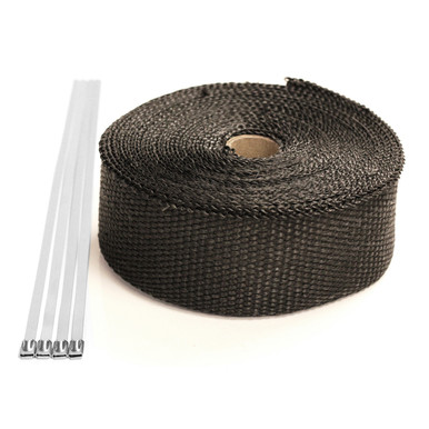Exoracing Titanium or Carbon Exhaust Heat Wrap 3 Exoracing Titanium or Carbon Exhaust Heat Wrap - Image 3