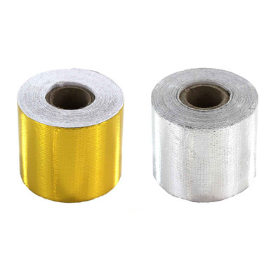 Exoracing Gold and Silver Heat Reflective Tape 3 Exoracing Gold and Silver Heat Reflective Tape - Image 3