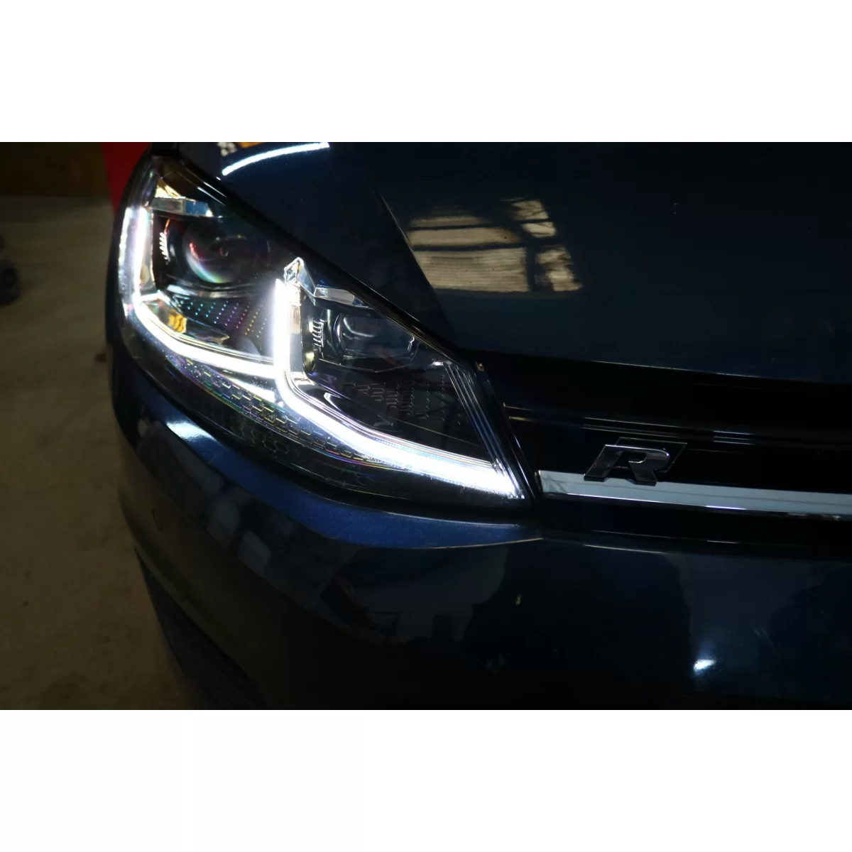 VW Golf 7 GTD 12-17 Facelift Style LED Headlights - 1 x Right(Driver) Side Headlight 1 HLVWG7FSRHD
