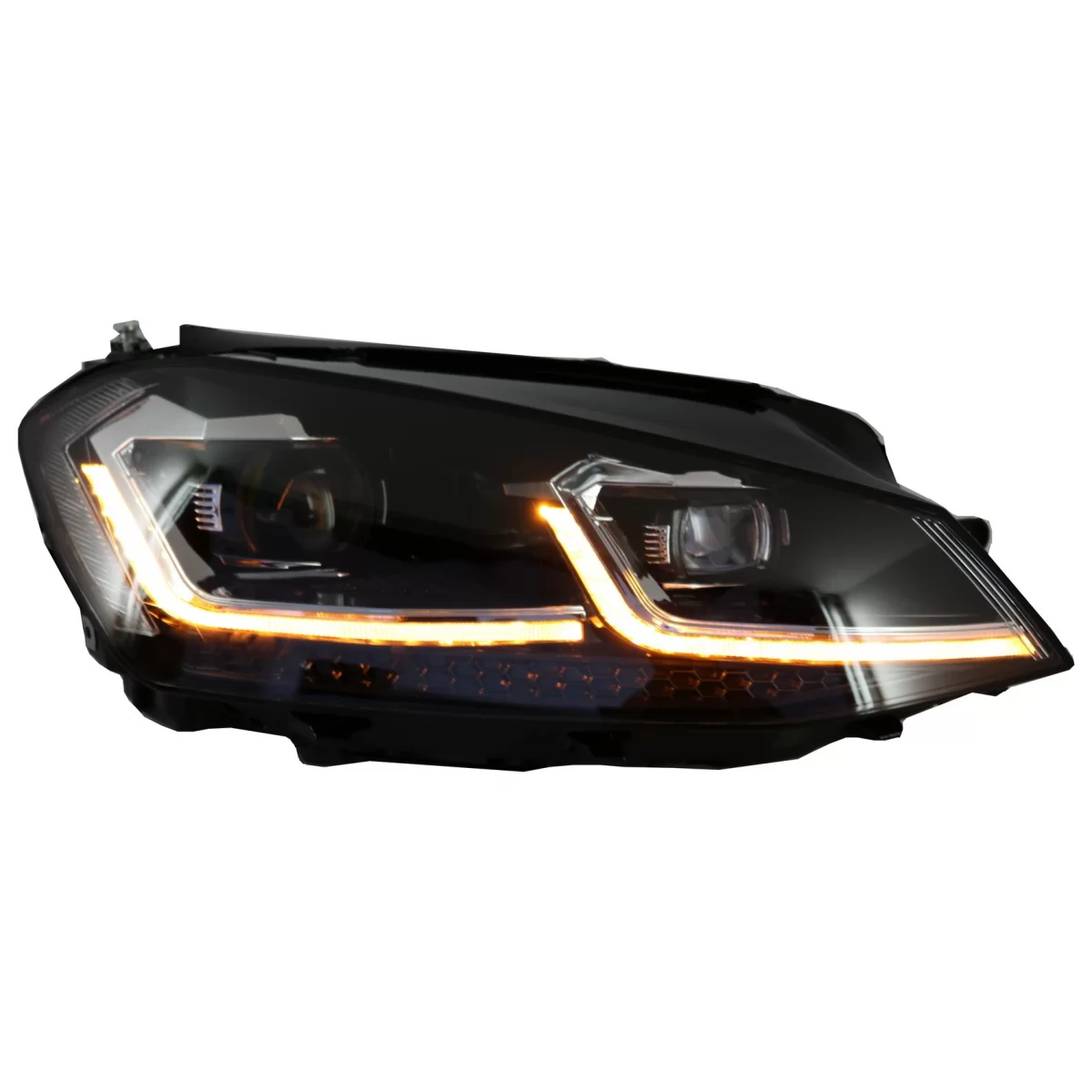 VW Golf 7 GTD 12-17 Facelift Style LED Headlights - 1 x Right(Driver) Side Headlight 2 VW Golf 7 GTD 12-17 Facelift Style LED Headlights - 1 x Right(Driver) Side Headlight - Image 2