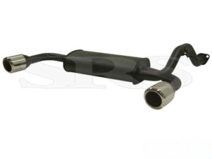 SRS Axleback System Steel Dual (Civic 87-91 3dr/CRX 87-93) 16 SRS steel dual axleback for Civic 87-91 3dr and CRX 87-93