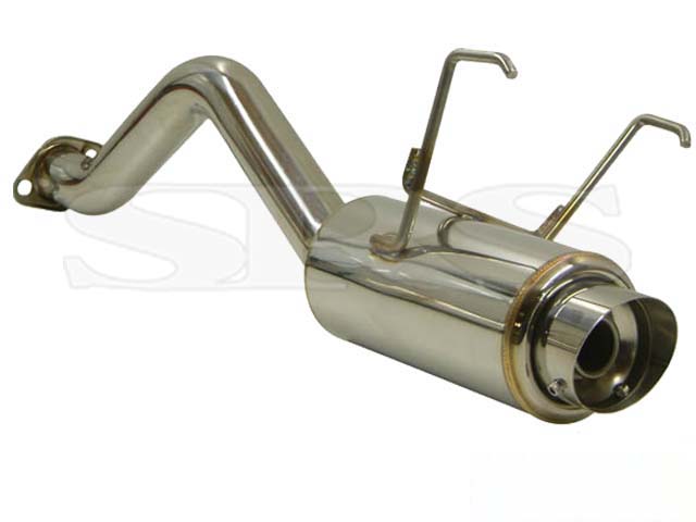SRS Axleback System Stainless Steel G50 (Civic 91-01 3dr/Del Sol) 1 del sol axleback SRS G50 stainless exhaust for Civic 91-01 3dr