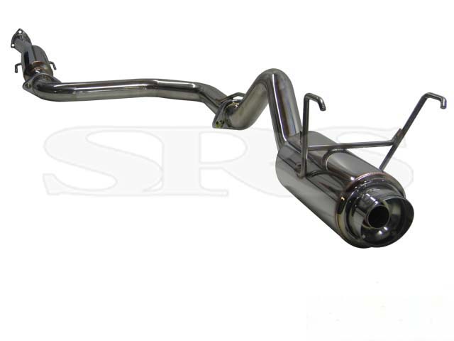 SRS Catback System Stainless Steel G50 (Civic 95-01 3dr) 1 SRS G50 ek hatch catback stainless exhaust system