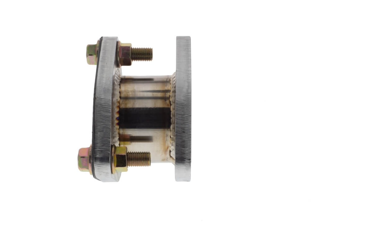 SRS Exhaust Adapter 2.5" 60mm 3-bolt (Universal) 2 SRS Exhaust Adapter 2.5" 60mm 3-bolt (Universal) - Image 2