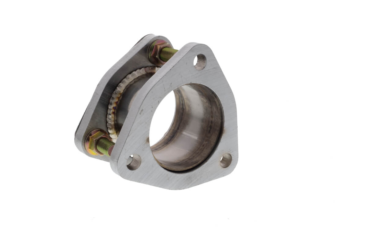 SRS Exhaust Adapter 2.5" 60mm 3-bolt (Universal) 3 SRS Exhaust Adapter 2.5" 60mm 3-bolt (Universal) - Image 3