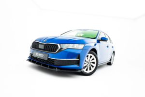 Maxton Design Skoda Octavia Front Lip v1 - Gloss (Mk4.5 SE 2024+)