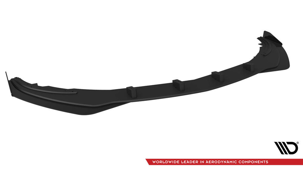 Maxton Design Mercedes A-Class Splitter - Street Pro (W176 Facelift 2015-2018 AMG Line) 3 Maxton Design Mercedes A-Class Splitter - Street Pro (W176 Facelift 2015-2018 AMG Line) - Image 3