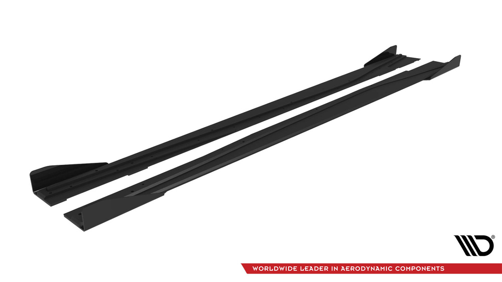 Maxton Design Mercedes A-Class Side Skirts - Street Pro (W176 2015-2018) 3 Maxton Design Mercedes A-Class Side Skirts - Street Pro (W176 2015-2018) - Image 3
