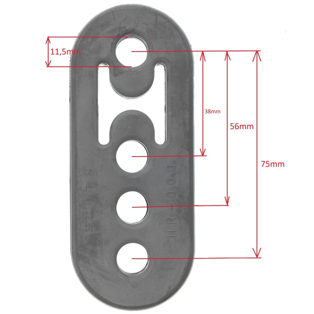 SRS Muffler Hanger Large (Universal) 2 SRS Exhaust Hanger Large (Universal)