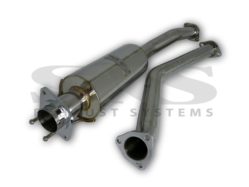 SRS Midsection Stainless Steel (Civic 01-05 2.0i Type-R) 1 SRS Midsection Stainless Steel (Civic 01-05 2.0i Type-R)