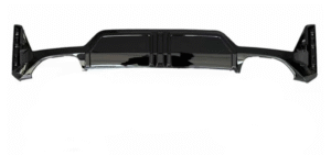 BMW G20 LCI 340i Msport Rear Diffuser (v2 Center Fins) - Gloss Black Wide Single L&R Diffuser (2022-2026)