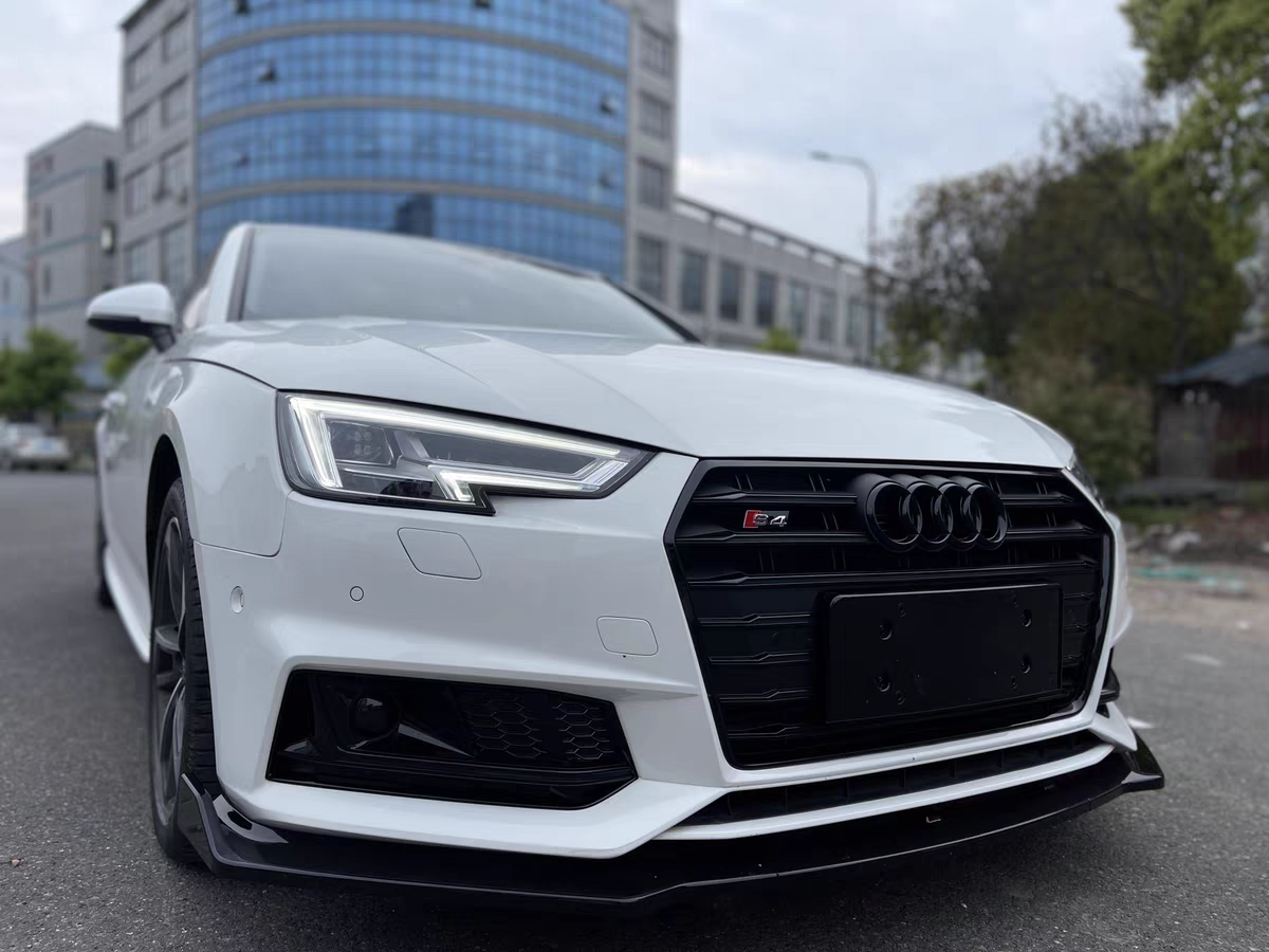 Auto-Styles Audi A4 B9 S-line Front Splitter – Gloss Black (2016-2019) 1 Auto-Styles Audi A4 B9 S-line Front Splitter – Gloss Black (2016-2019)