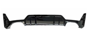 BMW G20 LCI 340i Msport Rear Diffuser (v1 Outer Fins)-  Gloss Black Wide Single L&R Diffuser (2022-2026)