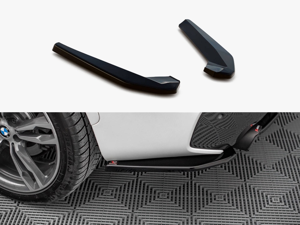 Maxton Design BMW X1 Rear Spats - Gloss (F48 Msport 2015-2022) 2 Maxton Design BMW X1 Rear Spats - Gloss (F48 Msport 2015-2022) - Image 2