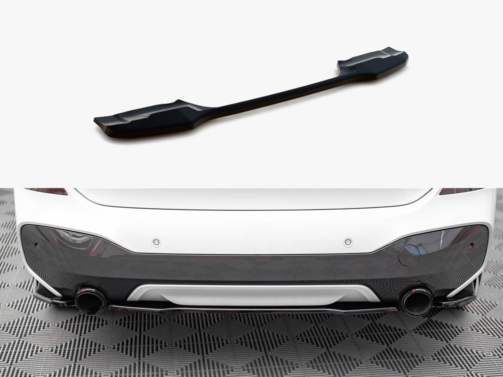 Maxton Design BMW X1 Rear Splitter - Gloss (F48 Msport 2015-2022) 3 Maxton Design BMW X1 Rear Splitter - Gloss (F48 Msport 2015-2022) - Image 3