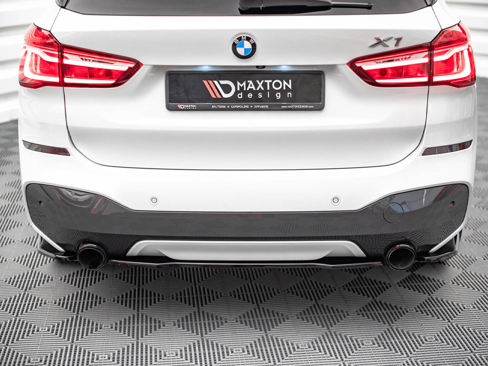 Maxton Design BMW X1 Rear Splitter - Gloss (F48 Msport 2015-2022) 1 Maxton Design BMW X1 Rear Splitter - Gloss (F48 Msport 2015-2022)