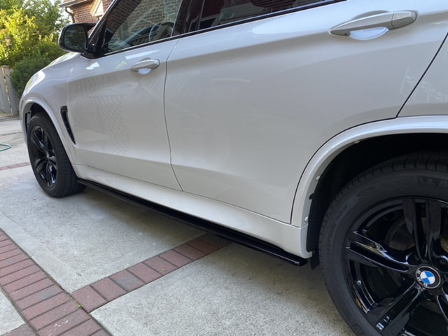 BMW X5 MSport Side Skirt Extensions - Gloss Blades (F15 2013-2018) 2 BMW X5 MSport Side Skirt Extensions - Gloss Blades (F15 2013-2018) - Image 2