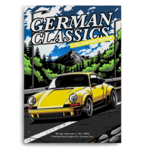 Revoke German Classic Cars Coloring Book - German Cars 11 Revoke German Classic Cars Coloring Book - German Cars