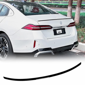 BMW 5 Series G60 Boot Spoiler - Msport Style Gloss Black (2024+)