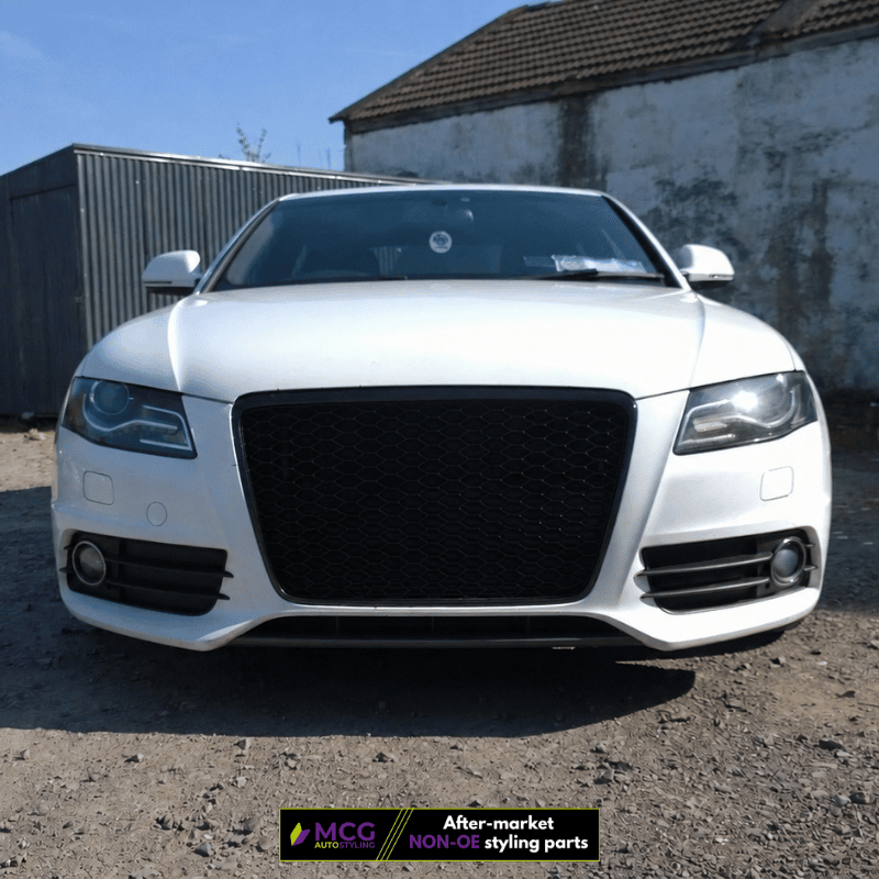 Audi A4 Grille – RS Style Gloss Black Honeycomb (B8 2008-2011) 1 Audi A4 Grille – RS Style Gloss Black Honeycomb (B8 2008-2011)