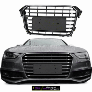 Audi A4 Grille – S Style Grey/Chrome Grill (B8.5 2012-2015)