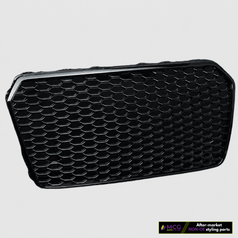 Audi A7 Grille – RS Style Gloss Black Honeycomb (4G 2011-2015) 2 Audi A7 Grille – RS Style Gloss Black Honeycomb (4G 2011-2015) - Image 2